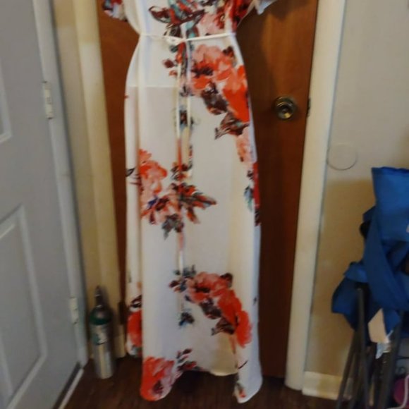 Peppermint, Maxi, High-Low Dress, Floral Pattern, L - Picture 4 of 6